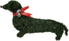 Dachshund Dog Wreath Christmas