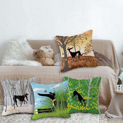 Greyhound/Whippet Pillow