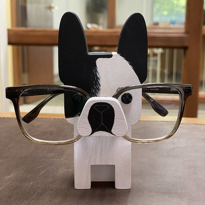 French Bulldog Eyeglass Stand