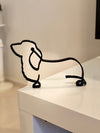 Basset Hound Minimalist Art Sculpture - Goodogz