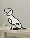 Beagle Minimalist Art Sculpture - Goodogz