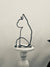 Boston Terrier Minimalist Art Sculpture
