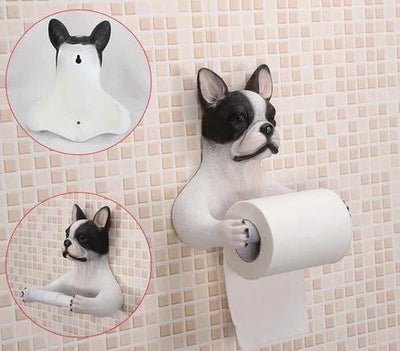 Boston Terrier Toilet Roll Holder - Goodogz