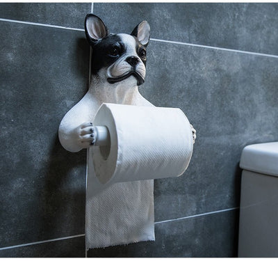 Boston Terrier Toilet Roll Holder - Goodogz