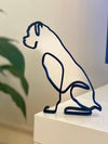 Boxer Minimalist Art Sculpture - Goodogz