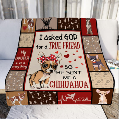Chihuahua Dog Fleece Blanket - Goodogz