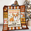 Corgi Dog Fleece Blanket - Goodogz