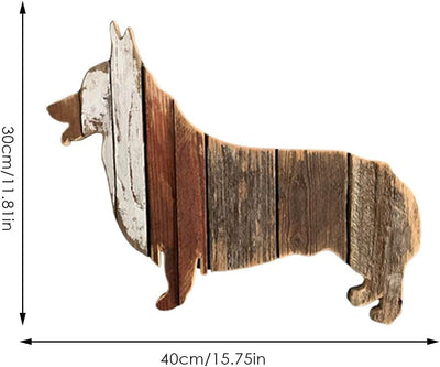 Corgi wooden dog silhouette - Goodogz