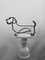 Dog Minimalist Sculpture