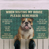 English bulldog funny doormat - Goodogz