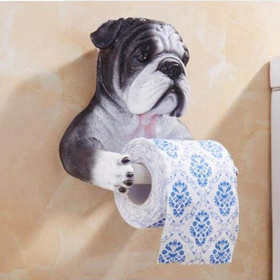English Bulldog Toilet Roll Holder - Goodogz