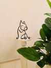 French Bulldog Minimalist Art Sculpture - Goodogz
