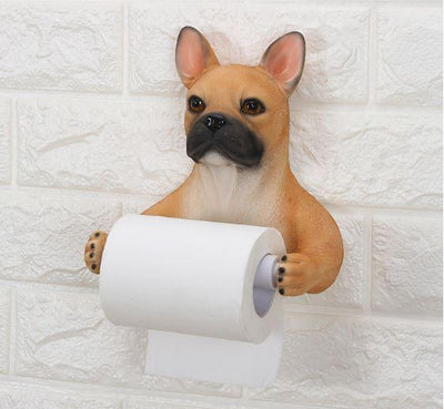 French Bulldog Toilet Roll Holder - Goodogz