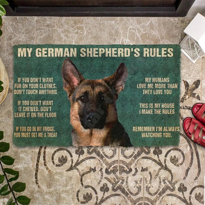 German shepherd funny doormat - Goodogz