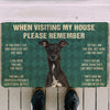 Greyhound funny doormat - Goodogz
