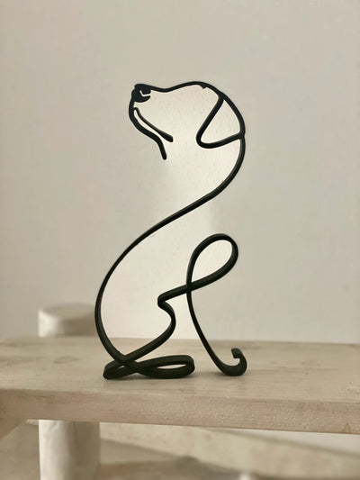 Labrador Minimalist Art Sculpture - Goodogz