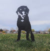 Labrador Retriever Metal Silhouette - Goodogz