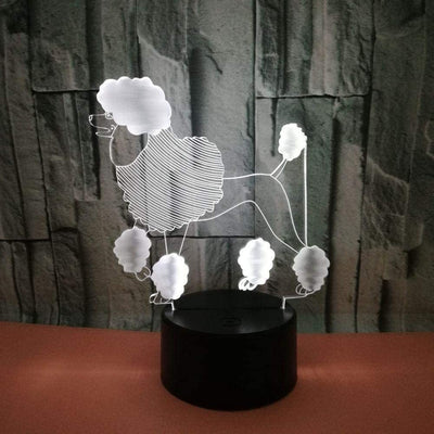 Poodle night lamp - Goodogz