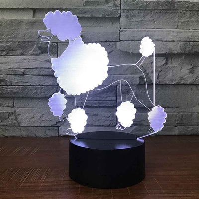 Poodle night lamp - Goodogz