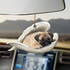 Pug Car Hanging Ornament - Goodogz