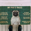 Pug funny doormat - Goodogz