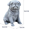 Pug Garden Statue - Goodogz