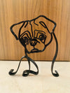 Pug Minimalist Art Sculpture - Goodogz