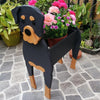 Rottweiler Dog Planter - Goodogz