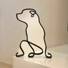 Rottweiler Minimalist Art Sculpture - Goodogz