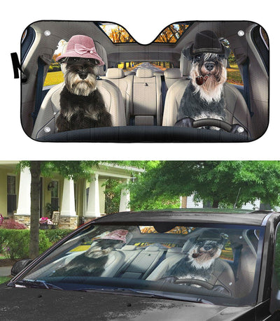 SCHNAUZER CAR SUNSHADE - Goodogz