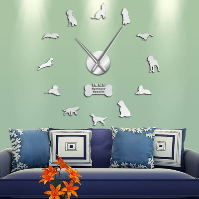 Springer spaniel clock - Goodogz