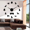 Staffordshire bull terrier clock - Goodogz