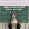 Staffordshire bull terrier funny doormat - Goodogz
