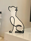 Staffordshire Bull Terrier Minimalist Art Sculpture - Goodogz